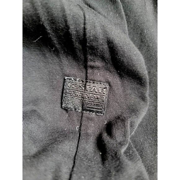 EUC G-Star Raw Men’s Black Deoloran Logo Graphic Slim Fit T-Shirt, SIZE L - Picture 4 of 5